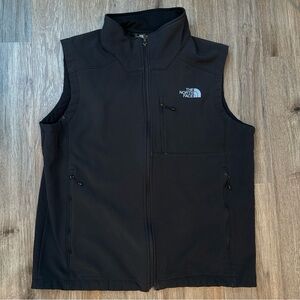 The North Face Black Softshell Vest